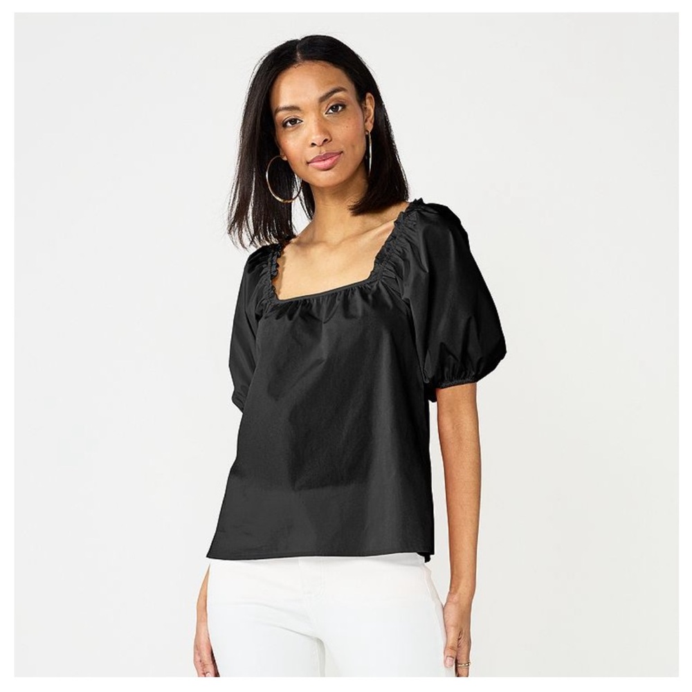 Nine West Charcoal Blouse